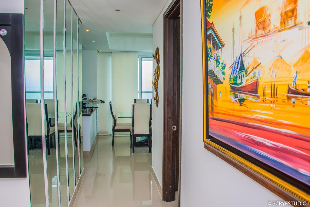De Lujo-Palmetto Eliptic Playa Panoramico Apartment Cartagena Exterior photo