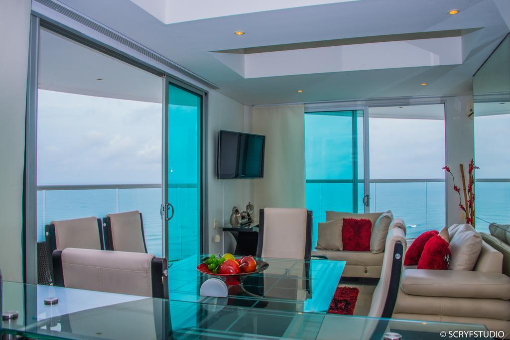 De Lujo-Palmetto Eliptic Playa Panoramico Apartment Cartagena Exterior photo
